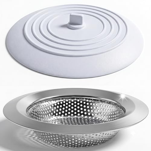 Gadgetime USA Kitchen Sink Strainer & Universal Drain Stopper