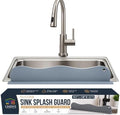 Linda’s Essentials Kitchen Sink Water Splash Guard, Grey - Kitchen