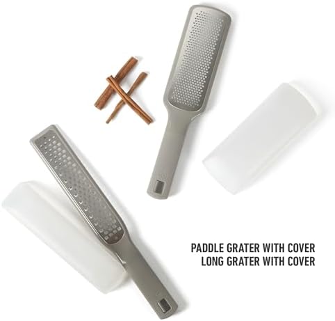 Calphalon Prime Grater Set, 2-Piece Stainless Steel Kitchen Graters