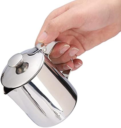 Milk Frothing Pitcher, Milk container Stainless Steel Coffee Cup Mug