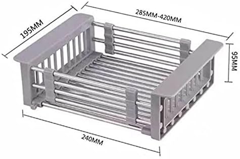 Draining rack Drain Basket Expandable Dish Drying Rack Over Sink