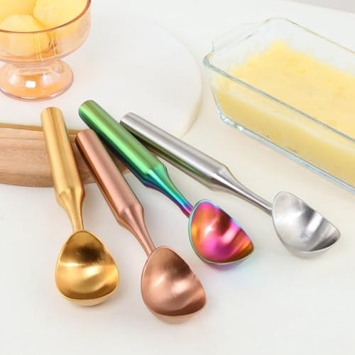 Ice Cream Scoop - Heavy Duty Stainless Steel Icecream Scooper