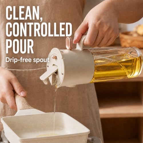 19.6Oz 2-in-1 Olive Oil Sprayer