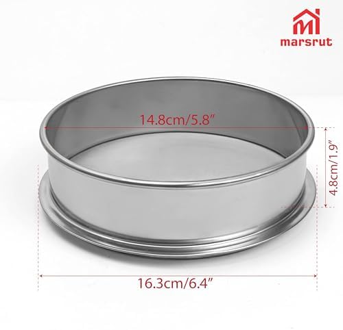 3pcs Pollen Sifter, Dry Sift Screen for Hash, Stackable Round