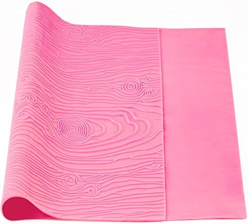 Beasea Silicone Lace Mold for Cakes, 17 x 9 Inches, Pink