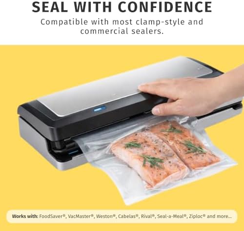 OutOfAir Vacuum Sealer Bags, 11" x 18", 500 Bags