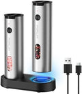 FORLIM Electric Salt and Pepper Grinder Set, Rechargeable