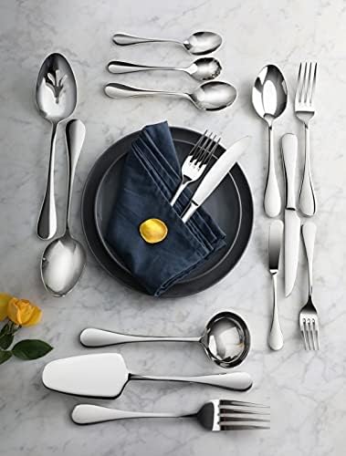 Artaste 56457 Rain 18/10 Stainless Steel 103-Piece Flatware Set