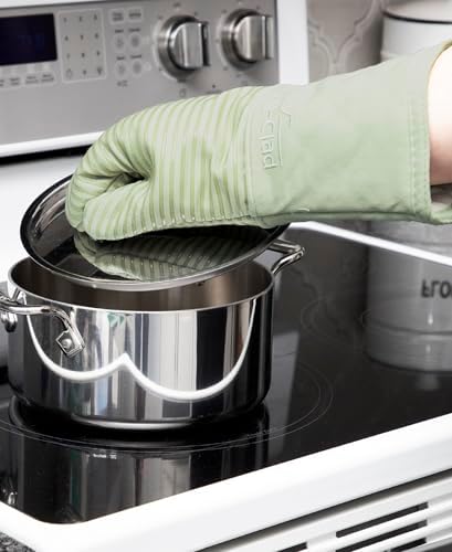All-Clad Premium Silicone Oven Mitts: Heat Resistant to 500 Degrees