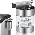 PRETYZOOM Ice Scoop Holder Hanging Organizer, Heavy Duty Metal Storage