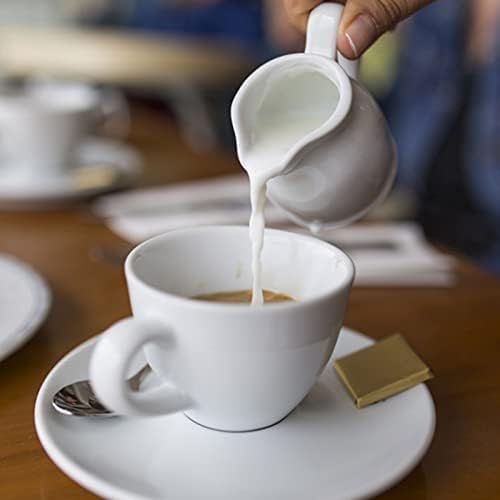 Dicunoy Set of 4 Sugar and Creamer Set, Small Creamer Pitcher with