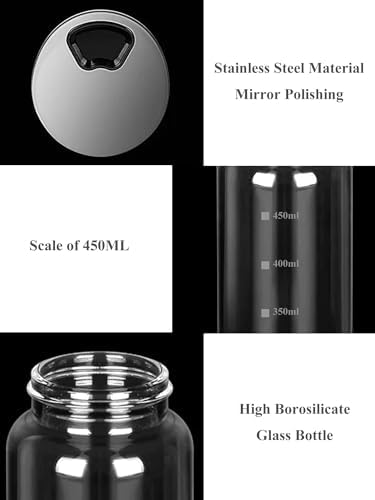 15 oz Large Salt & Pepper Shakers, with 3 Adjustable Outlet Holes