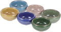 CALLARON 6 Piece Ceramic Essential Oil Mixing Bowl Set for Salon Use