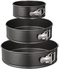 Springform Cheesecake Pan Set, 4/7/9 Inch, Removable Bottoms