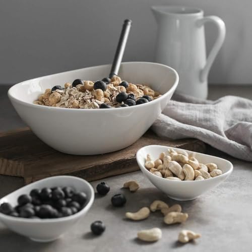 DOWAN Ceramic Dip Bowls, 3 oz 8 Pack Dipping Bowl, Mini Serving Bowls