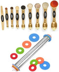 Magnetic Measuring Spoons Set Stainless Steel with Leveler-9pcs