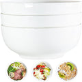 60 oz Large Soup, Ramen, Pho, Noodle, and Salad Bowl Set of 3, 8 in