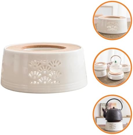 Ceramic Tea Warmer with Hollow Design for Gentle Heating