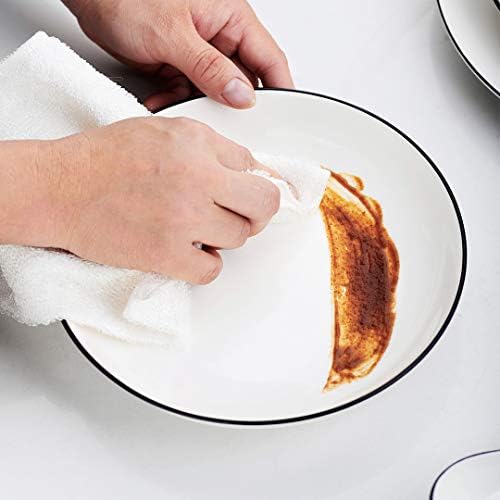 YOLIFE 10 inch Dinner Plates Set of 6