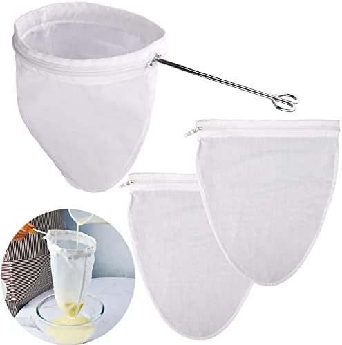 WMKGG Ultra Fine Mesh Strainer Bags, Reusable Filter Bags