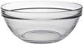 Duralex Glass Stackable Mixing Bowls/Prep Bowls Set of 6,Clear. 323⁄4