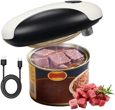 Rechargeable Electric Can Opener, Portable Gadgets Side Automatic