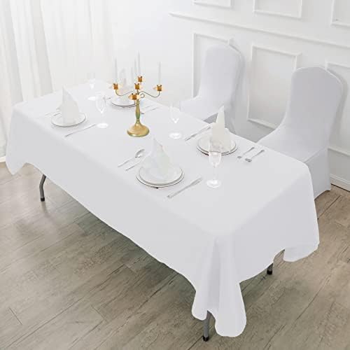 Fokitut 2 Pack Waterproof Rectangle Tablecloth, 60x120 Inch,Stain