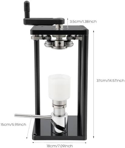 Commercial Manual Can Sealing Machine, 10 Pcs/min