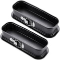 2 Pack 12“ Oval Springform Pan Carbon Steel Nonstick