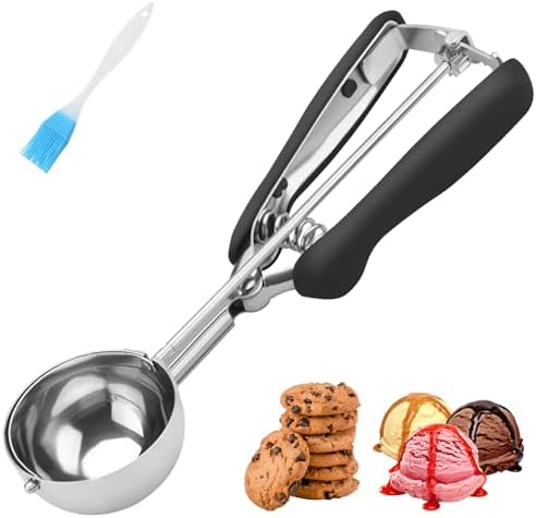Large Cookie Scoop 3 Tablespoon, Size #20 Dough Scoops for Baking