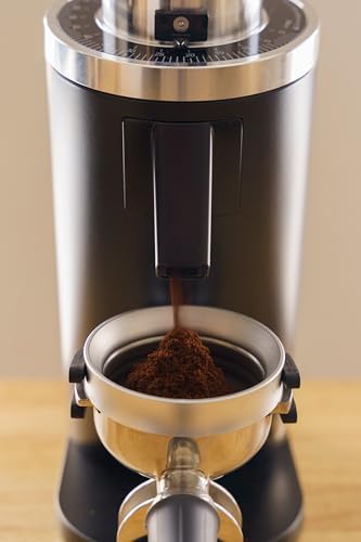 MiiCoffee DF54 Single Dose Coffee Grinder, Black