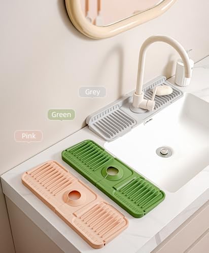 Kitchen Sink Splash Guard,5°slope sink splash guard behind faucet,24in