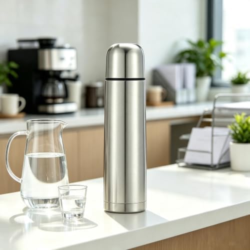 Stainless Steel Thermal Bottle with Cup Vacuum Insulated Bottle for
