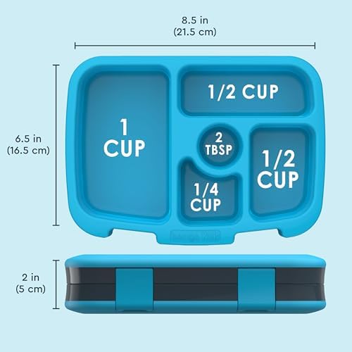 Bentgo Kids Prints Leak-Proof 5-Compartment Bento-Style Kids Lunch Box