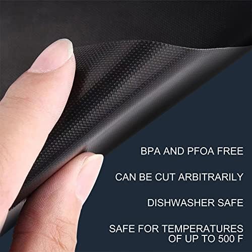 Meegoo Oven Liners for Bottom of Oven, 2 Pack, 15.74 x 23.62 in
