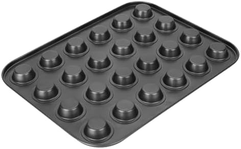 Mini Muffin Tray, 24 Cup Mini Cake Pan for Baking Nonstick Pudding