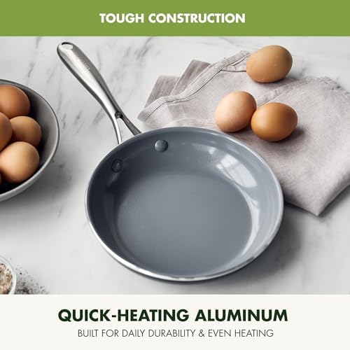 GreenPan Swift Healthy Ceramic Nonstick, 8" Frying Pan Skillet