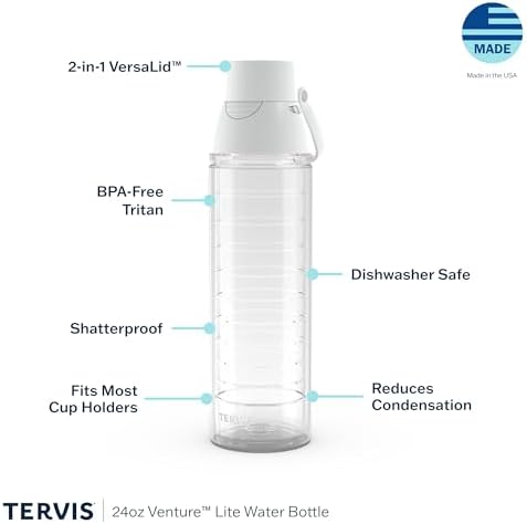 Tervis 24oz Tritan Water Bottle | Clear