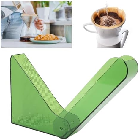 Plastic Coffee Filter Holder with Cover, Universal Coffee Filter