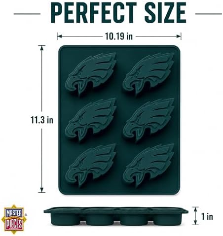 MasterPieces Game Day - FanPans NFL Philadelphia Eagles Silicone