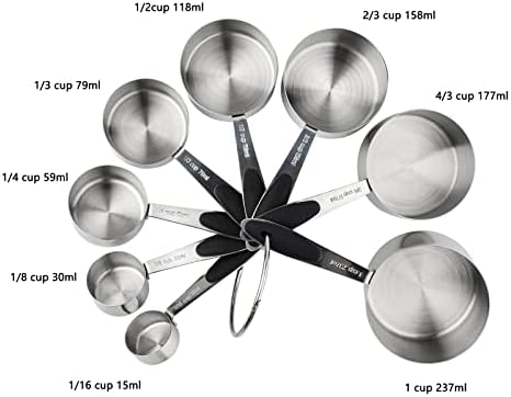 Measuring Cups and Spoons Set Stainless Steel Measuring Cup Measuring