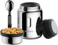 BOBBER 24 Oz Stainless Steel Thermo Food Jar with Folding Spoon and