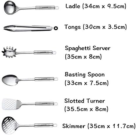 11PCS Stainless Steel Cooking Utensil Set