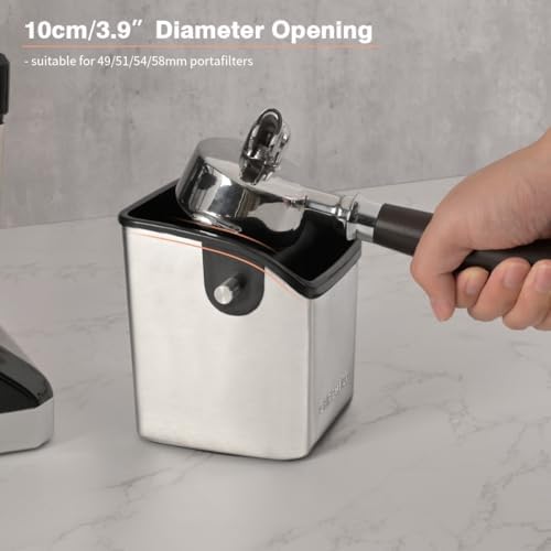Espresso Puck Knock Box Accessories - Home Use Small Coffee Knock Box