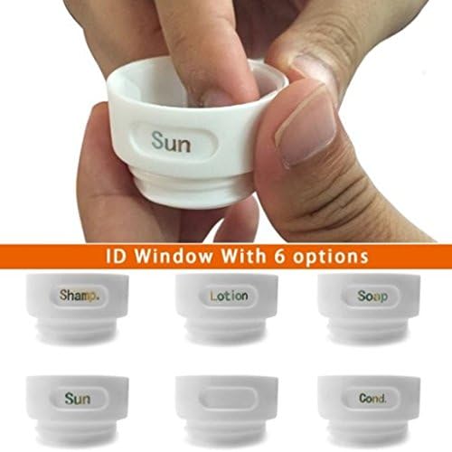 4 Pack Sucker type Portable Food Grade Squeeze Silicone Liquid Travel
