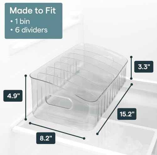 YouCopia FreezeUp 15" Clear Freezer Bin