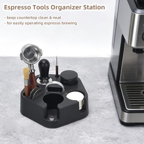 Espresso Station 58mm Accessories Organizer - CAFEMASY Pentagon