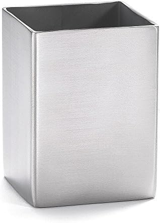Tablecraft 1156 Stainless Steel Sugar Pack Holder - Square