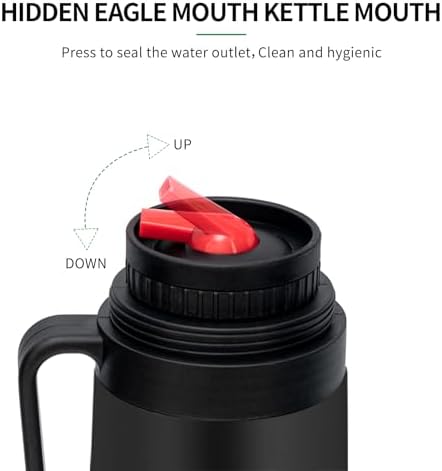 CUOPRU Vacuum Insulated Bottle for Yerba Mate, Coffee, Tea, Water