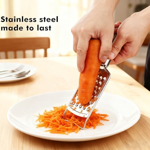 Cheese Grater Lemon Zester Grater with Handle Kitchen Grater Set of 5